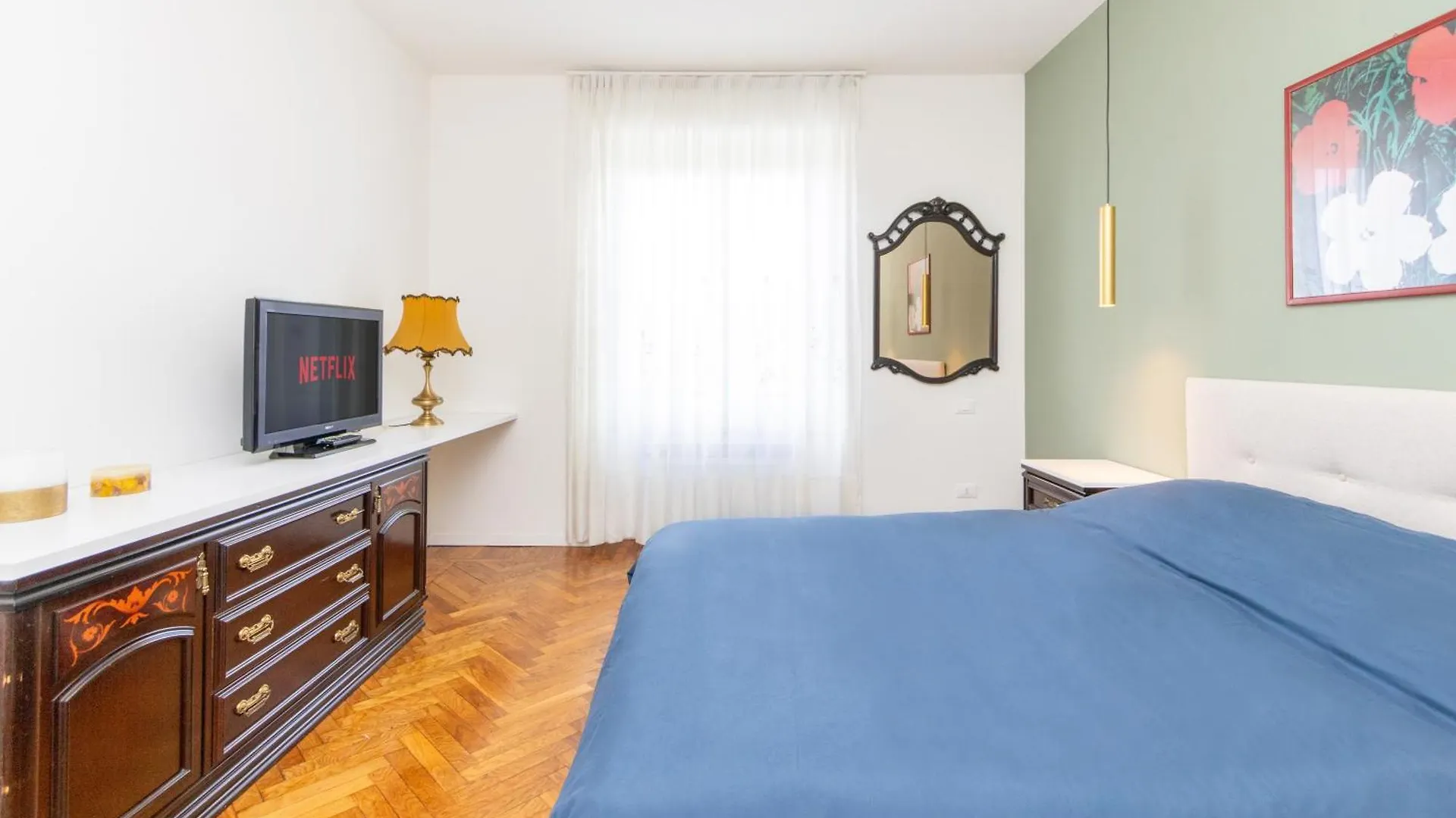 公寓 Modern Suite With Balcony And Park View 米兰 意大利